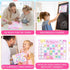 khlerox 40 Potty Training Chart for Toddlers with Large Reusable Magnetic Star Stickers, Interactive Reward Chart