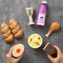 Set Rite Lite My First Shabbat Play Food - Jewish Kids Gift, Pretend Play Judaica Toy - Includes Challah, Grape Juice