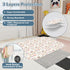 31.5" 21.5" Use(Floral2) Baby Diaper Changing Pad x Extra Large Waterproof Absorbent Portable Changing Mat, Reusable