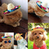 BTYMS 8 Pieces Mini Sombrero Party Hats - Fiesta Party Decorations for Table, Dolls, Dogs, 5.9 Inch