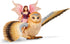 Schleich bayala Flying Fairy with Glam Owl Playset - Magical Fairy and Pet Owl Figurine, Imaginative Toy for Children