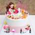 Mini Wine Bottles Cake Toppers with 12 Mini Wine Bottles, 5 Mini Wine Glasses, 21st Birthday Cake Topper