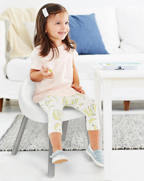 Set 2, Skip Hop Toddler's Activity Chairs, of Metal, White