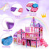 3-5 4-8 3 4 5 6 7 8 9+ Tsomtto Magnetic Tiles for Girls - Princess Magnetic Blocks Building Toys for Kids Ages Toddler