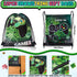Winrayk 12 Set Video Game Party Favors Gamer Birthday Supplies Gaming Drawstring Bag Silicone Bracelet Glow In The Dark Tattoo Keychain Boy Kid Gift Game On Pinata Stuffers Gamer Party favors Supplies