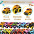 16Pcs SUNPROUND Mini Monster Truck Toys,Pull Back Alloy Trucks Party Favors, Die-cast Race Cars for Boys Girls Easter