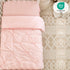 3-Piece Set Set Pink Crib Bedding for Girls - Ultra Soft & Skin Friendly Baby Girl Bedding Crib Includes Crib