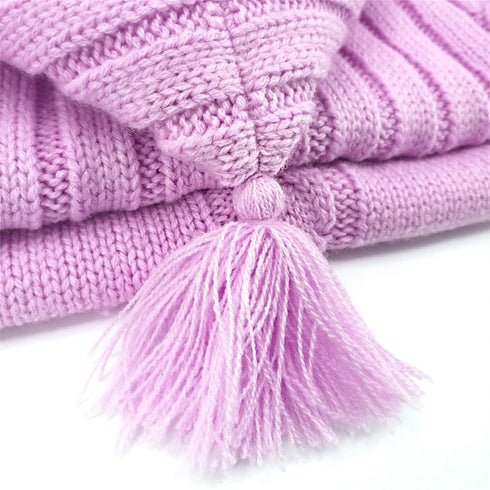 XMWEALTHY Newborn Baby Wrap Swaddle Blanket, Knit Sleeping Bag Receiving Blankets, Stroller Wrap for Baby (Pink)