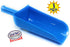 9" Set 3 Pack Matty's Toy Stop Kids Short Handle Sand Scoop Plastic Shovels for Sand & Beach (Yellow, Blue & Green)