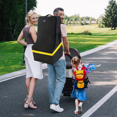 ProFaster Backpack 3-in-1Convertible, Car Seat Travel Bag - Padded, Comfortable, Durable, Roomy Gate Check Carseat