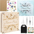 GTQYYF Flower Press Kit 11"x11" Large, 10 Layers Wooden Flower Pressing Kit for