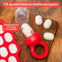 Baby Fruit Feeder by Love Noobs, 2 Pack Baby Fruit Pacifier Feeder with 4 Extra Teats, BPA Free