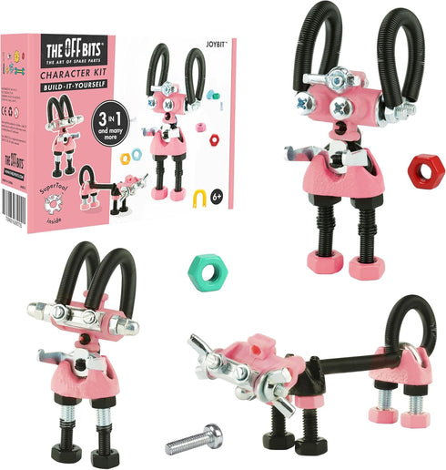 The Off Bits JoyBit Build Your Own Robot Toy Construction Set, Educational