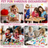 72 Pcs Erasers for Kids, Mini Pencil Eraser Bulk Classroom Prizes, Fun Puzzle Erasers for Back to School Supplies
