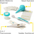 1st 25 Safety Deluxe Baby Healthcare and Grooming Kit, Arctic Blue, Newborn Baby Essentials, One Size, Pieces