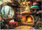 BraniacBits 300 Pieces Puzzle for Adults | Mushroom Cat Flower Puzzle Recycled Cardboard