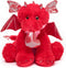 Bearington Lazarus The Love Dragon Valentine's Day Plush, 11 Inch Dragon Stuffy for Kids