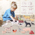 35 PCS Farm Animals Toys for Toddlers 3 Years Old Boys and Girls Realistic Animal Figures Playsets Gift for Kids 3~8