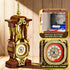 ONITUOFO Set 8+(879PCS) Retro Clock Building for Adults, Vintage Pendulum Model with Rotating Gears, Mechanical