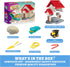 SIGHTEEDA 3-8 1.7 lbs 6 Moldable Play Sand Kit for Kids Years | Sensory Sand with Tools & Molds | Mess-Free Indoor