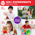 8-12 Set, 100+ 8+ Doctor Jupiter Super Science Kit for Kids Ages | Chemistry STEM Toy with Experiments & Geyser Tube