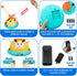 2-in-1 4-8 1-3, 3-5, w/4 Billeeit Musical Jump and Toss Ring Game Toy, Indoor and Outside Jump Toy for Kids Ages