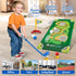 Liberry Toddler Golf Set for Boys & Girls Age 2-5, Upgraded Kids Golf Cart with Cornhole Board & Putting Mat