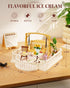 Rolife Super Creator Series Accessroies, DIY Mini Flower Garden Scenery Kit, Miniature Dollhouse Castle Building Kit's
