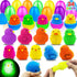 AMENON 24 Pack Prefilled Easter Egg with Toys Fillers , Light Up