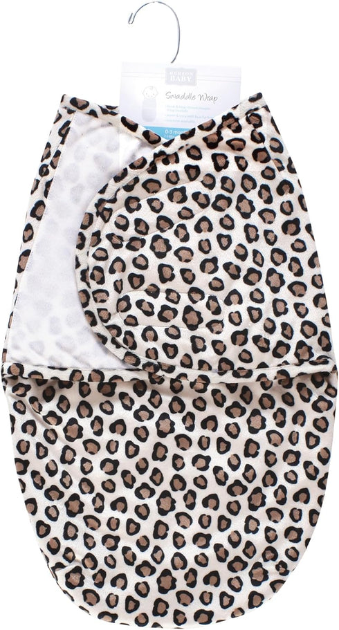 Hudson Baby Unisex Plush Faux Fur Swaddle Blanket