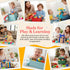 13 Set 10-Piece 612 13 (10Pcs) Educational Stacking Toys for Toddlers | Numbers & Alphabet Stacking Cups | Baby