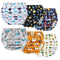 Joyo roy 6Pcs Waterproof Cloth Diaper Cover Reusable Plastic Training Pants for