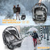 bemece Car Seat Rain Cover, Baby Car Seat Rain Cover Universal with Side Ventilation and Quick-Access Large Window