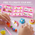 8 4-9 JOVA Klever Kits Air Dry Clay Painting, Air Clay Kit for Kids, Pre-grooved Filling and Original Designed Boards