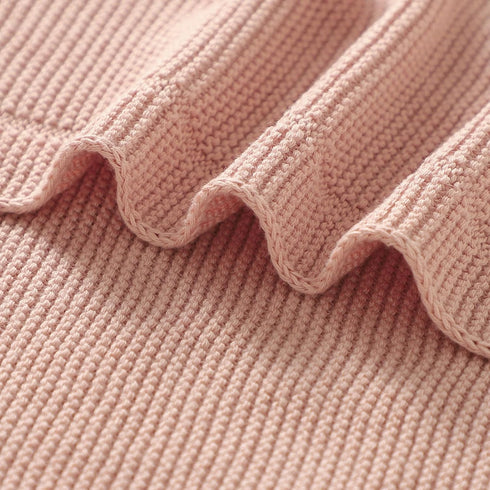 30 40 Inch Baby Blanket x Soft Knit for Boys & Girls Cotton Nursery Swaddling Blankets Toddler Knitted Crochet