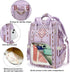 Xunteny Backpack Backpack Boho Diaper Bag for Mom Dad, Multifunctional Bohemia Baby Nappy with Stroller Straps