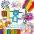 RAINFLOW 1700+ Set Arts & Crafts Supplies - Craft Kit,Supplies & Materials for School,Classroom,Family, Party, DIY, Art