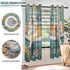 tplaotee Summer 63 Inch 2 Sets 42 63 Inch Cartoon Cute Bathing Cat Vintage Bathtub Curtains for Living Room Curtains