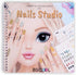 BSCOOL - Drawing, Coloring & Activity Book. Nail Design Book with Stickers