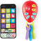 Kidoozie Phone & Keys Combo Set - Interactive Toy Bundle for Ages 12 Months+, Music & Animal Sounds