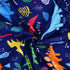 100% 1 Pack Cloele Dinosaur Fitted Crib Sheet - Baby Polyester Crib Sheet for Standard Crib and Toddler Mattresses