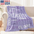 IdeaFlash Cozy Personalized Baby Blanket for Boys Girls Custom Name Blankets Soft Throw Blanket for Kids Newborn Mom