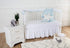 100% 52"L 28"W 13.5" American Baby Company Natural Cotton Percale Ruffled Crib Skirt, White, x +