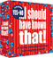 I Should Have Known That Trivia Game - Yes or No Edition by Hygge Games, Red Box Size 5.7 x 5.7 x 1.8 inches