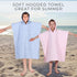 Superior Kids Cotton Terry Poncho, Soft, Absorbent Bath Towel with Hood, Bathroom Accessories, Long, Plush Bathrobes