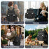 COOLREX Backpack 14L) Diaper Bag with Changing Pad, Pacifier Case & Stroller Straps (Black