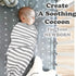 3-Pack 3-6 Cozy Bublo Baby Swaddles for Newborns Infant Swaddles Months Adjustable Swaddle Sleep Sack Soft Organic