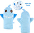 Shappy 4 Pieces Baby Bath Mitt Washcloths - Cute Animal Design Toddler Soft Gloves for Baby Bath Shower