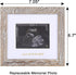 IHEIPYE Baby Love at First Sight Sonogram Keepsake Frame - Ultrasound Picture Frame for Pregnancy Announcement, Rustic