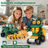 5 1 6-14, Set, Programmable in STEM Robot Toys Building Kits for Kids Ages App & Remote Control STEM Harvester/Plowing